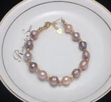 Baroque Pearl Bracelet, Freshwater Natural Jewelry