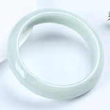 Burmese Jadeite 54-64mm Light Bracelet Princess Jewelry Gift