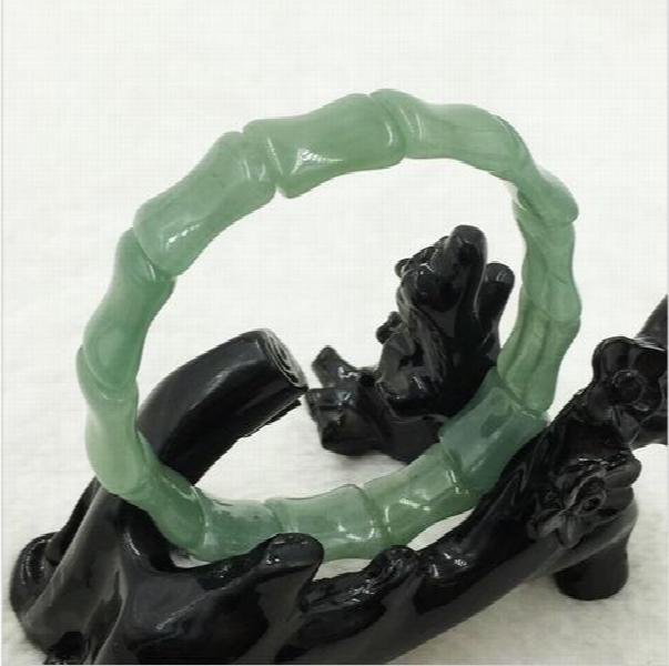 Adjustable Vintage Green Jade Bracelet Bangle