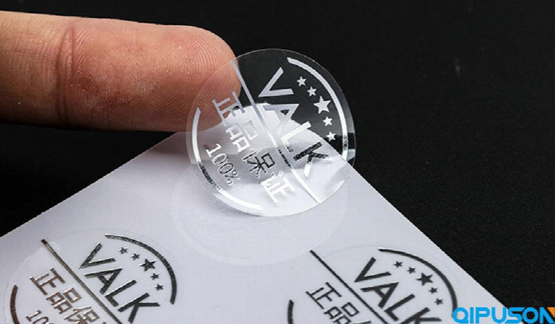 Transparent Thank You Label Sticker Circular Sealing DIY Label