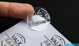 Transparent Thank You Label Sticker Circular Sealing DIY Label