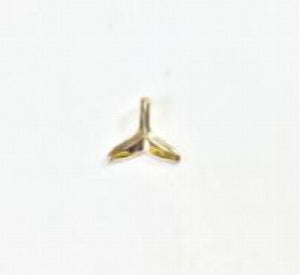 20pcs Mini Mermaid Tail Zinc Alloy Jewelry DIY in 2 colors