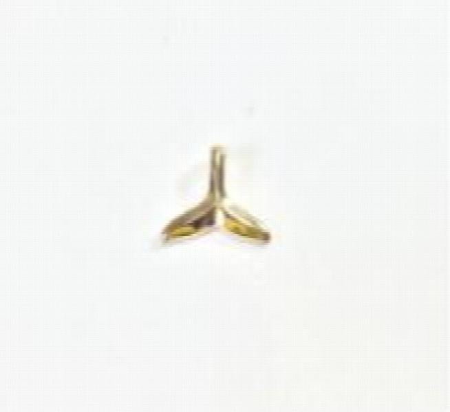 20pcs Mini Mermaid Tail Zinc Alloy Jewelry DIY in 2 colors