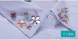 Rhinestone Collar Shirt Decoration for Autumn & Winter