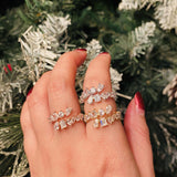 Brazil CZ Wedding Stackable Rings for Women