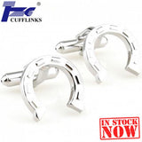 Horseshoe Cufflink Cuff Link 2 Pairs Set