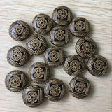 22mm Acrylic Coin Shape Beads for Jewelry DIY #008