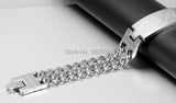 18MM Stainless Steel Spanish Bible ID Bracelet, XMAS Gift