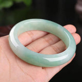 Zheru Natural Myanmar Jadeite Bracelet 54-64mm