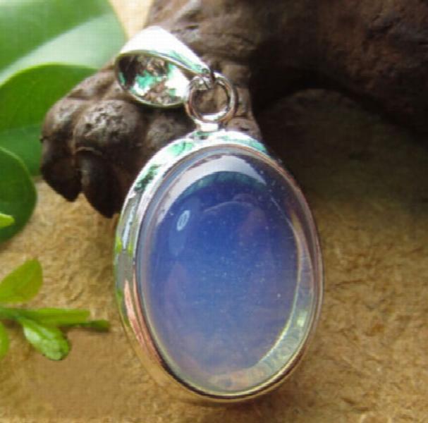 Opal Opalite Stone Pendant Necklace Chakra Reiki Healing Gemstone