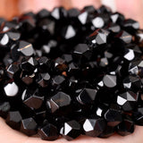 Faceted Tourmaline Coral Agates Beads Natural Stone Bead 15''