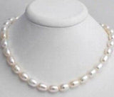 Freshwater Pearl Rice Necklace 7-8mm
