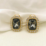 Vintage Square Senior Ear Clip for Women