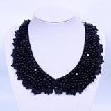Vintage Bead Lace Necklace for Women