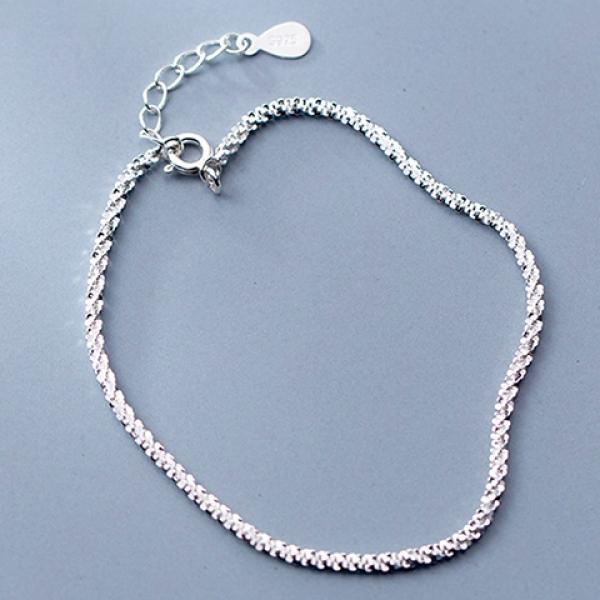925 Sterling Silver Personality Female Bracelet
