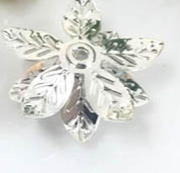 16mm 3 Layered Flower Bead Cap Charms DIY Jewelry Making
