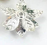 16mm 3 Layered Flower Bead Cap Charms DIY Jewelry Making