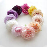 5pcs Silk Rose Flower Head DIY Wedding Wall Arch Decoration