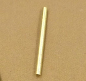 200pcs Brass Tube 10mm-30mm Metal Long Tube Cylinder Straight Tube Beads
