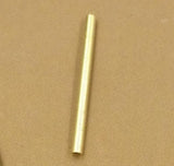 200pcs Brass Tube 10mm-30mm Metal Long Tube Cylinder Straight Tube Beads