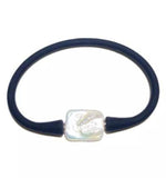 Pearl Jewelry Silicone Bracelet Water Proof Mother's Gift