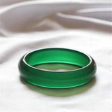 Natural Agate Chalcedony 54-62mm Bracelet Princess Jewelry Gift