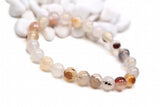 Dendritic Agate 8mm Stone Bracelet Lot of 5