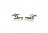 Lepton Classic Rectangle Cufflinks, Simple Design Cufflink Gift