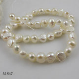 6-7mm Baroque Freshwater Pearl Loose Beads DIY Making