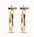 Spanish 925 Silver 14K Pin Earring Jewelry