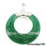 Jade Silverer Circularity Pendant Necklace