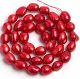 Multicolor Freshwater Pearl Loose Beads 14'' DIY Necklace