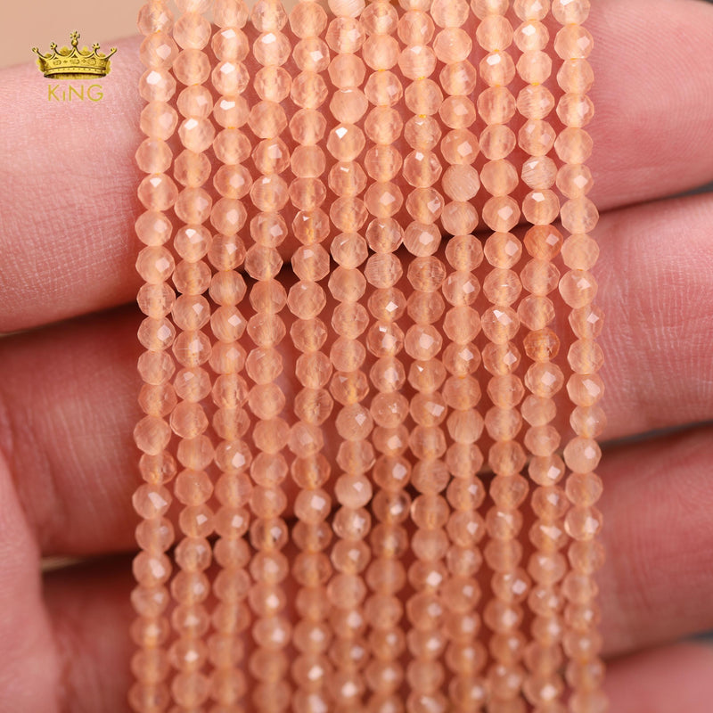 15pcs 3mm Cat Eye Gemstone Beads for Bracelet Wholesale