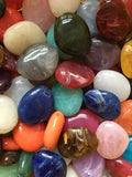 Marble Effect Acrylic Broad Bean Shaped Beads for DIY Jewelry Making