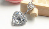 Crystal Heart 925 Silver Belly Piercing Navel Jewelry for Women