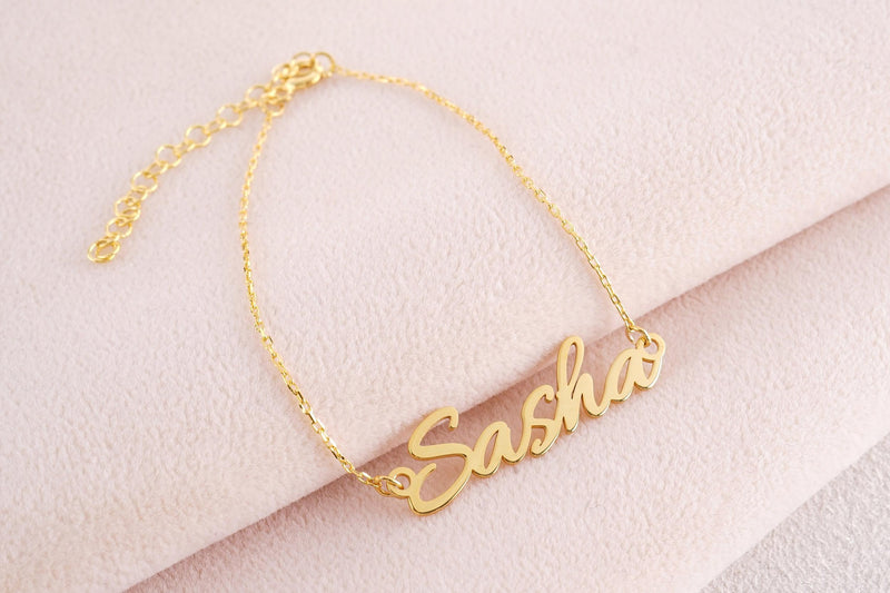 Personalized Steel Nameplate Bracelet