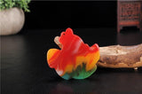 Natural Hotan Jade Goldfish Pendant for Men and Women