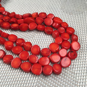 Natural Coral Beads 9-10mm Irregular Loose Beads for Jewelry Making