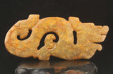 Natural Jade Hand Carved Dragon Pendant