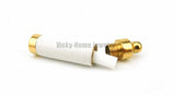 Wood Aroma Necklace Stainless Steel Vial Pendant For Essential Oil