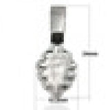 925 Silver Leaf Pad Bail Pendant Necklace Bails DIY Accessory