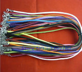 17-19 Inch Adjustable Velvet Cord String for DIY Jewelry Making 20pcs