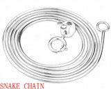 18" 925 Sterling Silver Chain - Various Styles