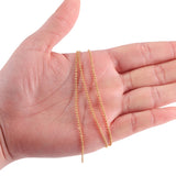 Copper Ball Bead Chains for Necklace Bracelet Jewelry