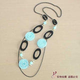 Beaded sweater chain coil sweater chain Ruili jewelry