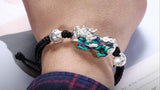 3D Gilded Red Rope Pixiu Mood Bracelet
