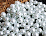 Glass Pearls Round Spacer Beads (4mm-16mm) DIY Jewelry Making