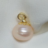 Natural Sea Pink Baroque Pearl Necklace For Women Men