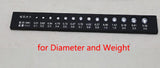 Zircon Diamond Contrast Plate Diamond Grading Classifier Assort Tool