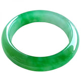 Zheru Jewelry Natural Burmese Jadeite Green Bracelet Princess Jewelry